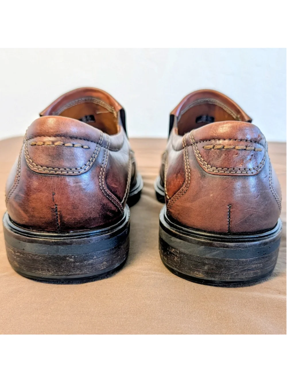 Ecco genuine leather